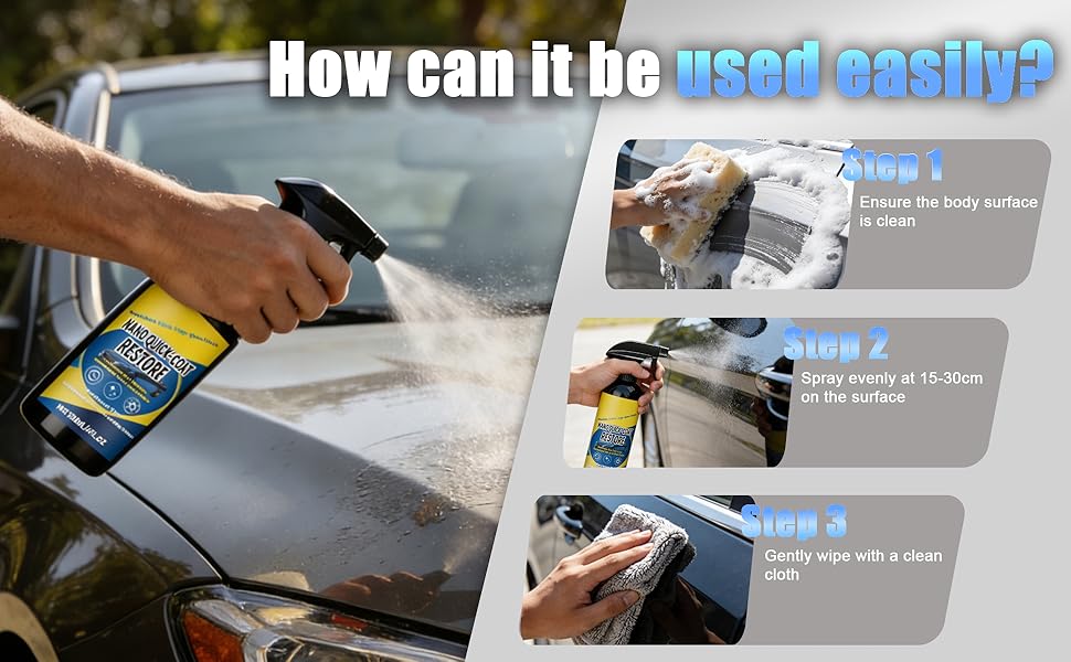 nano quick coat restore coating spray
