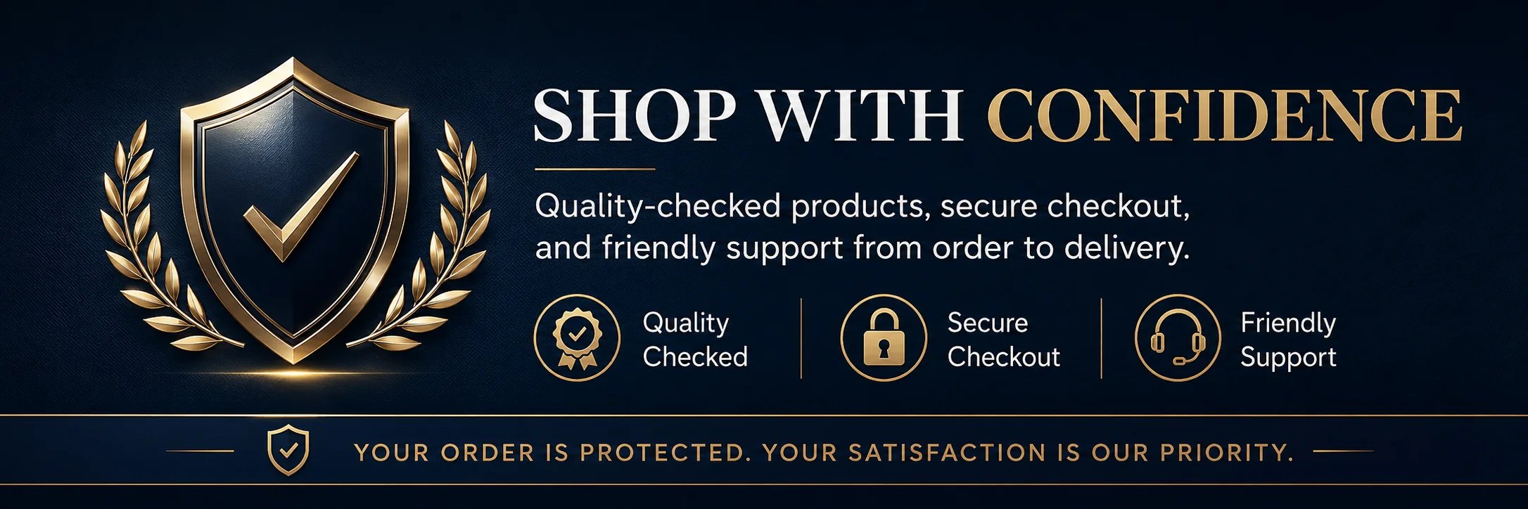 Shop with Confidence