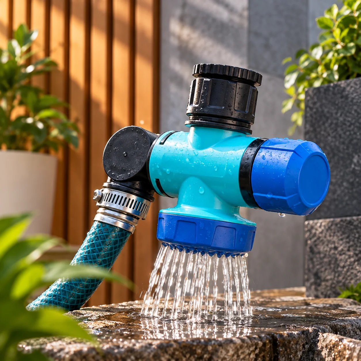 Garden Hose Connector Hand Rinsing Faucet