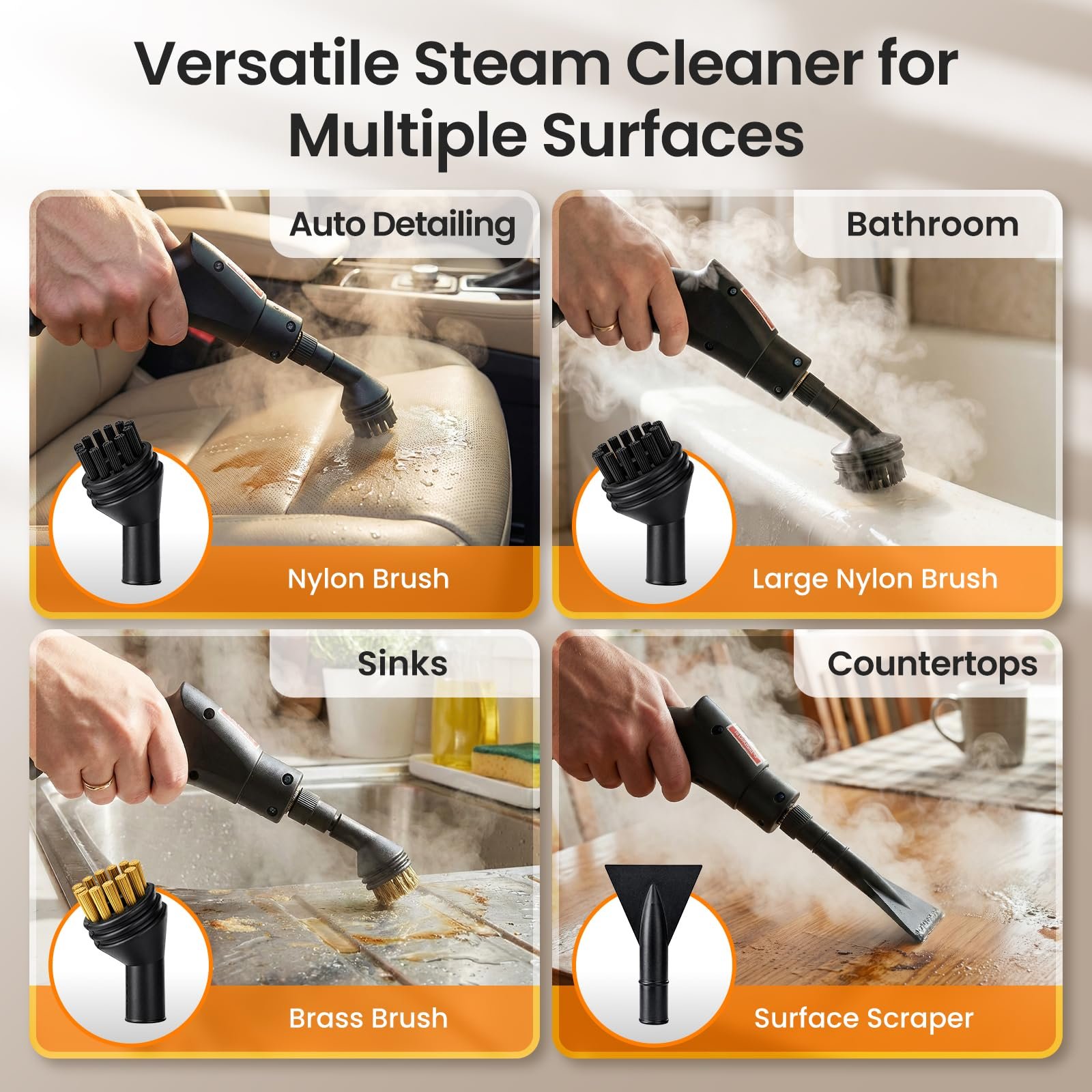 Steam Cleaner for Home & Car