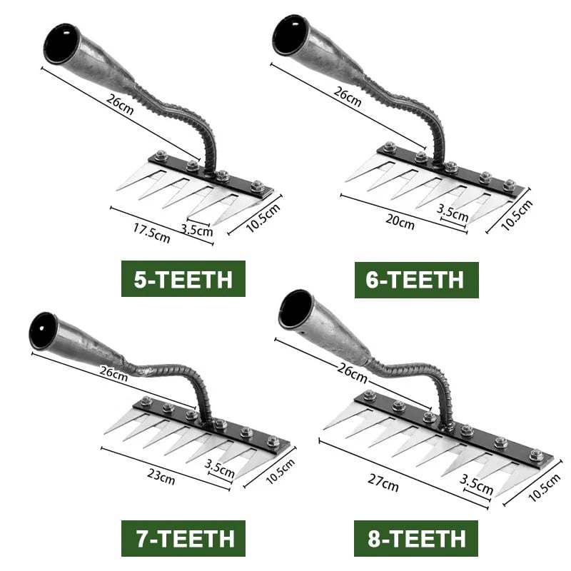 Garden Weeding Rake Options