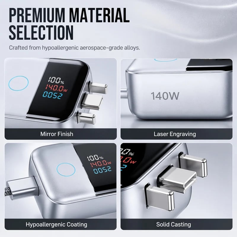Smart temperature control charging protector