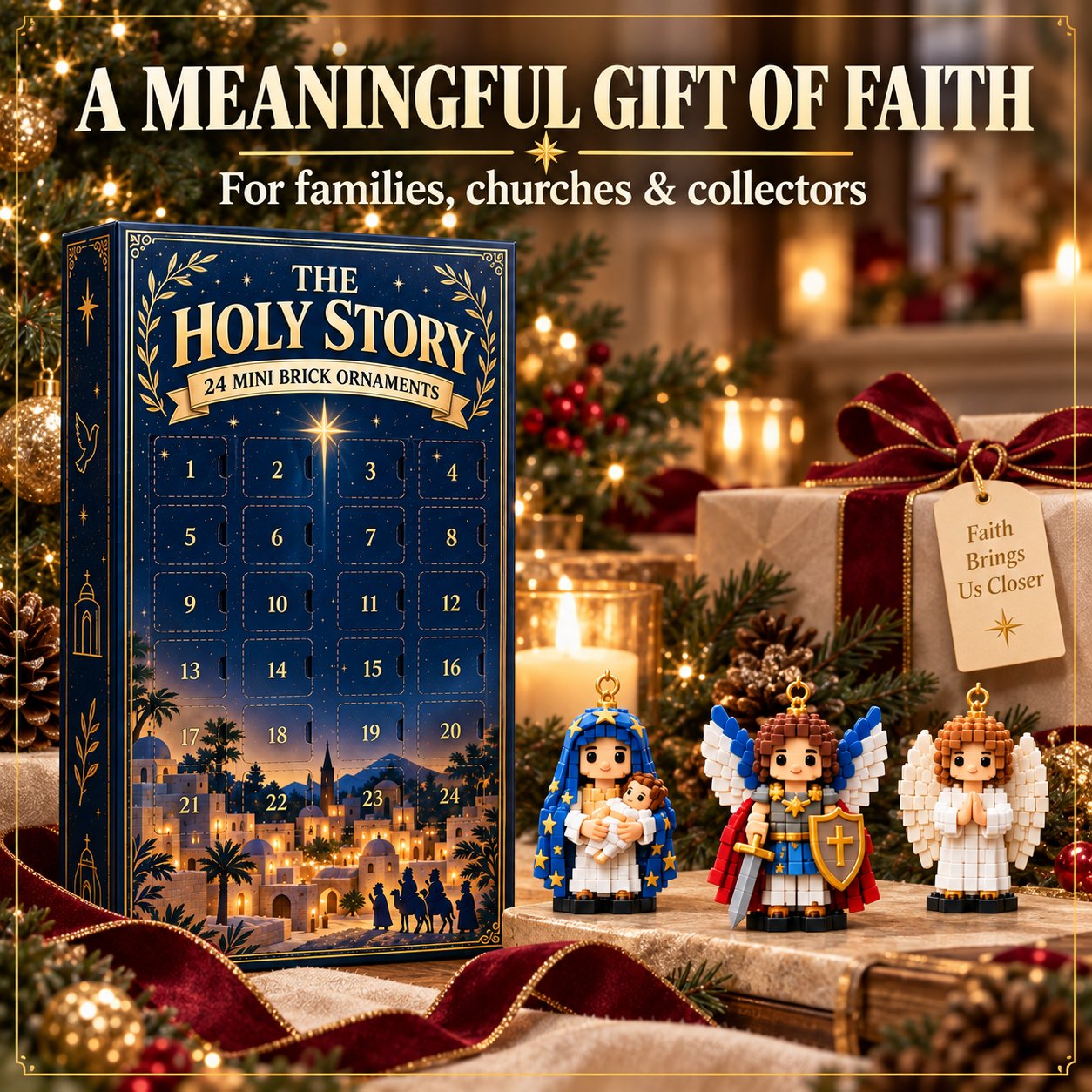 Christian Christmas Advent calendar gift