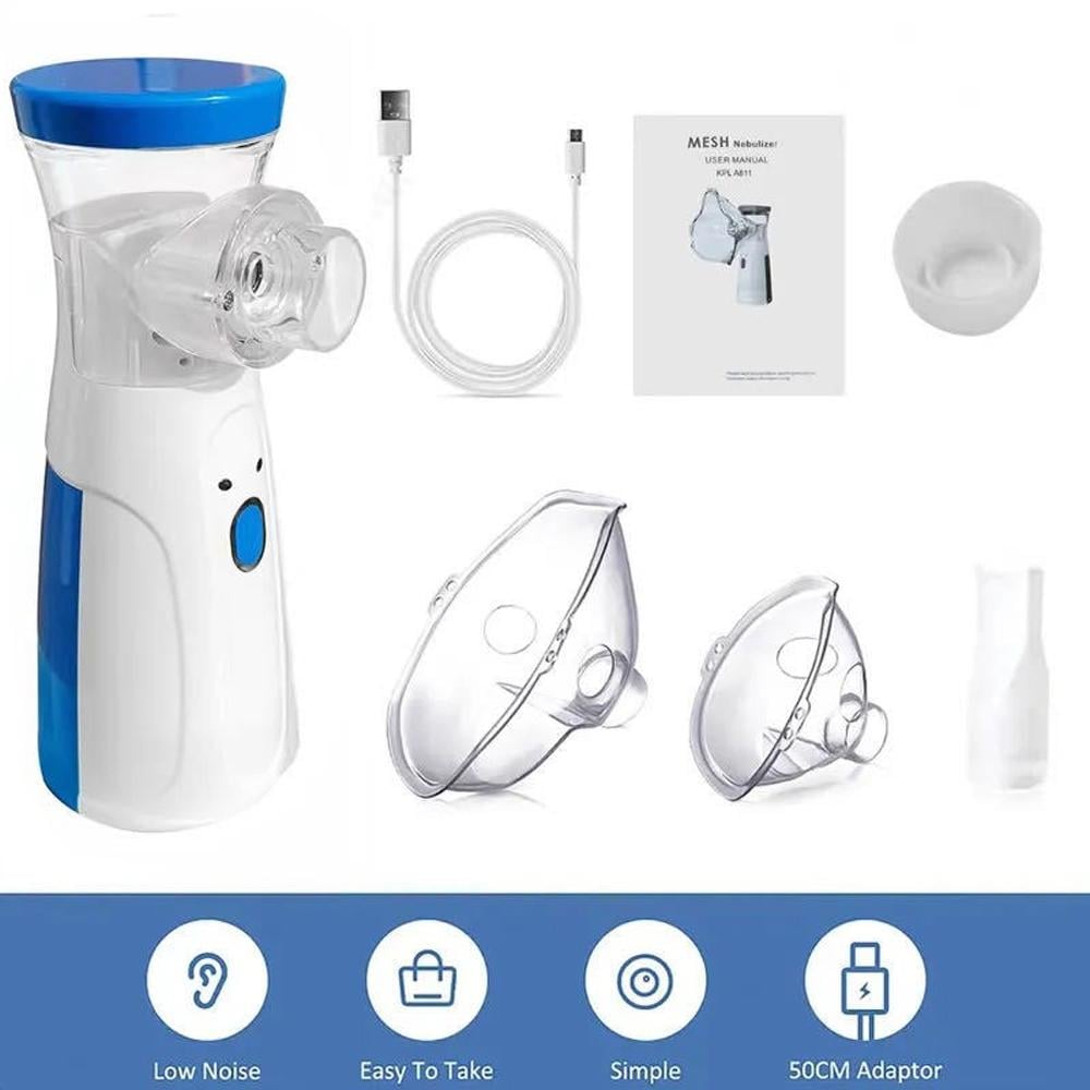 Compact mesh nebulizer details