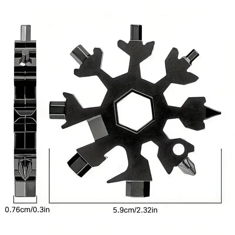 Durable Snowflake Multi-Tool