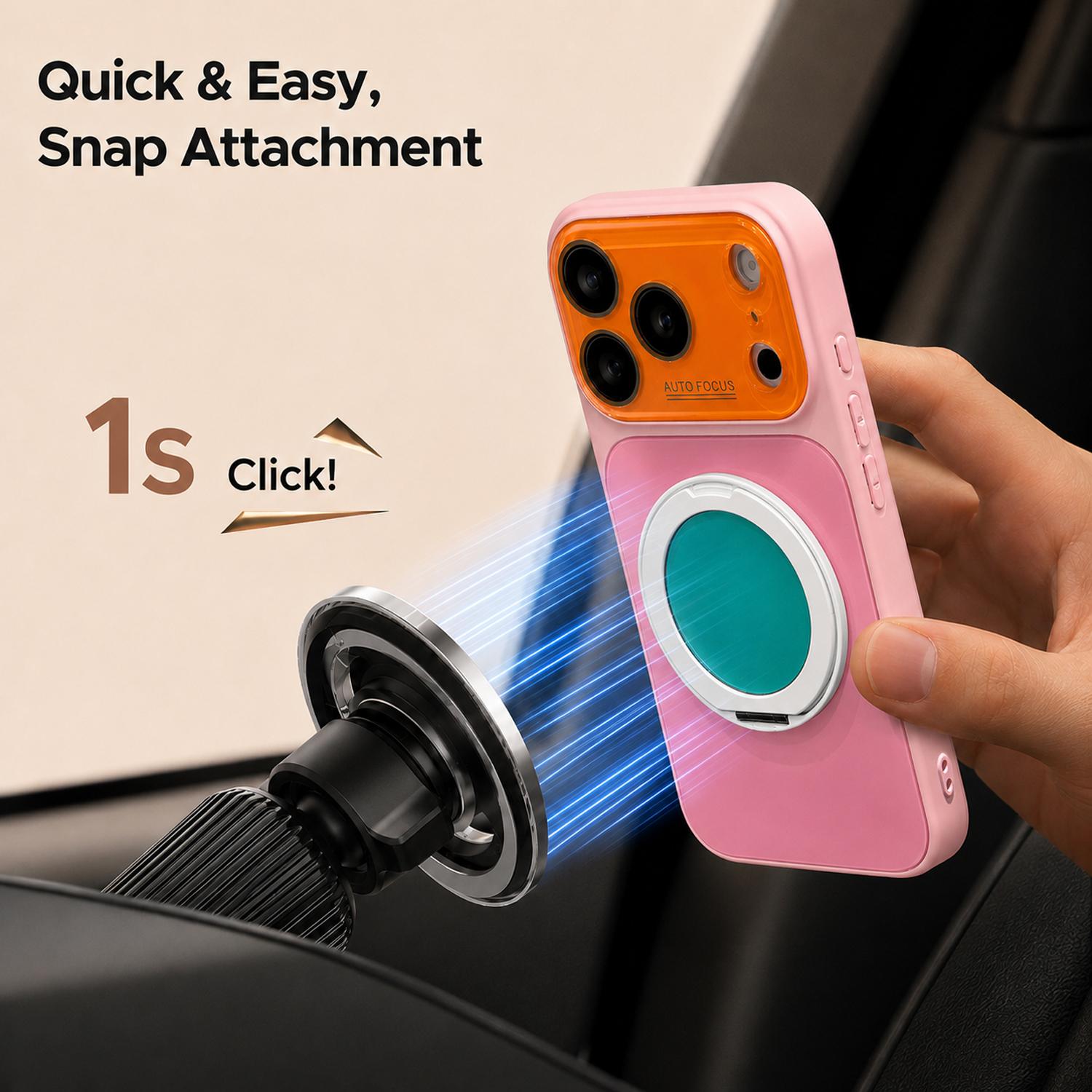 Dopamine Colors Magnetic Case for iPhone 17 16 15 14 Pro Max, with 360° Rotating Ring Stand, Colorblock Glossy Shockproof Cover with Full Camera Protection, Wireless Charging Compatible with MagSafe, Best Gift for Women Girls Dopamine Colors Magnetic Case for iPhone 17 16 15 14 Pro Max, with 360° Rotating Ring Stand, Colorblock Glossy Shockproof Cover with Full Camera Protection, Wireless Charging Compatible with MagSafe, Best Gift for Women Girls