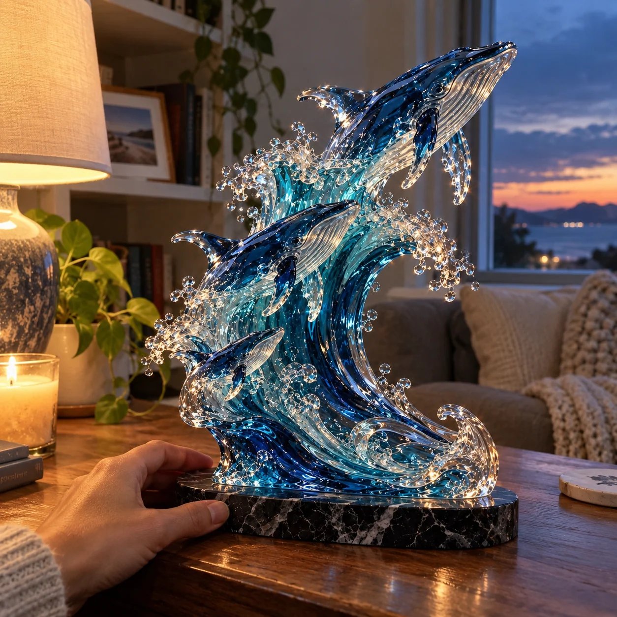 Customer photo of Becoming Ocean in warm evening lighting