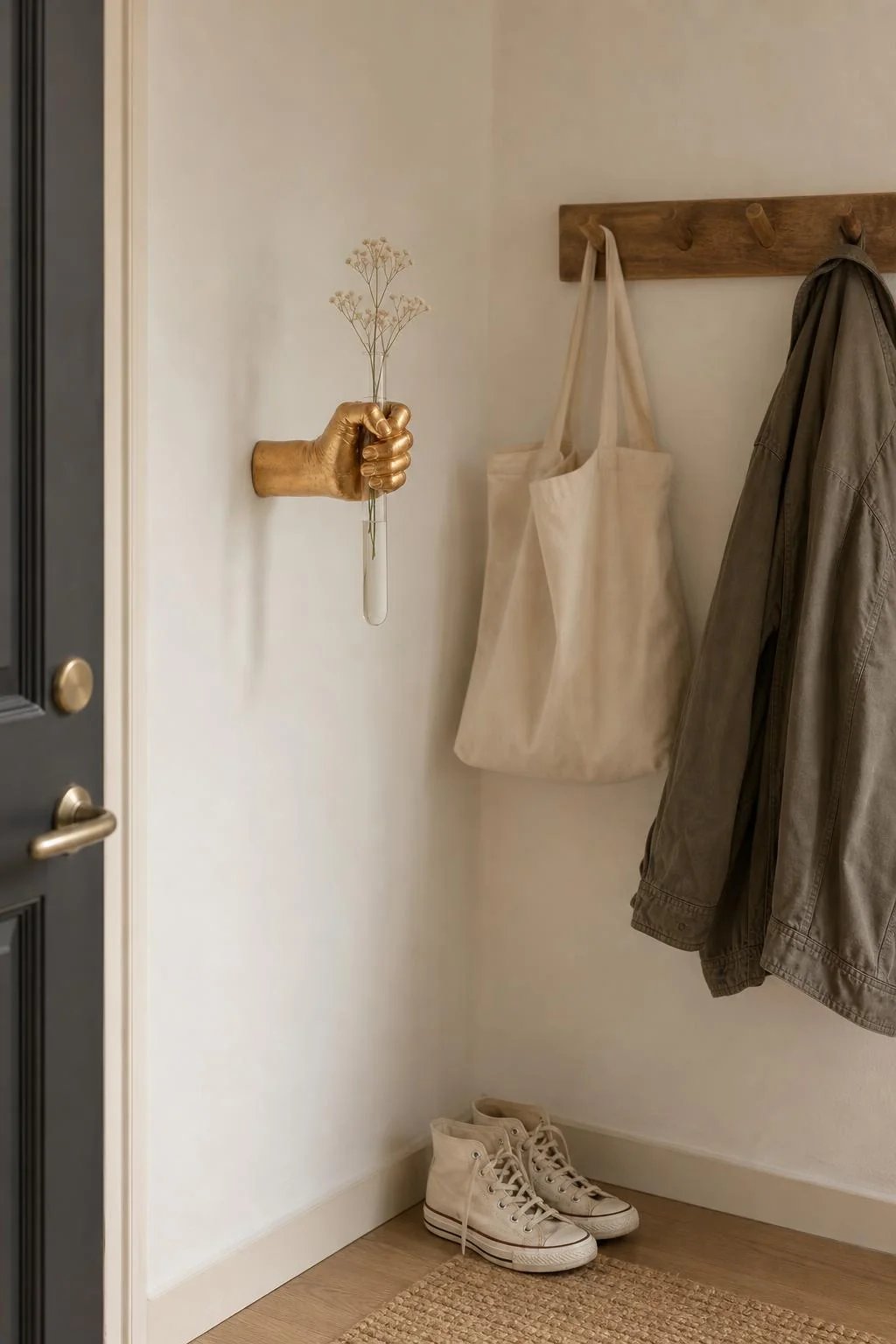 Hand Vase Entryway Decor