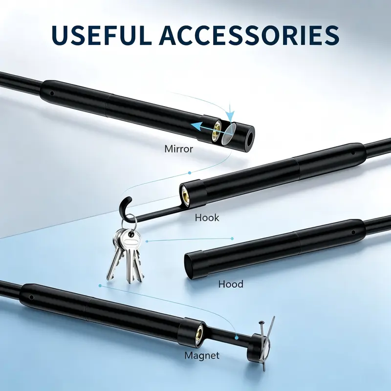 IP67 waterproof endoscope camera head and cable