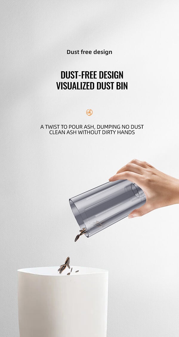 dust container vacuum