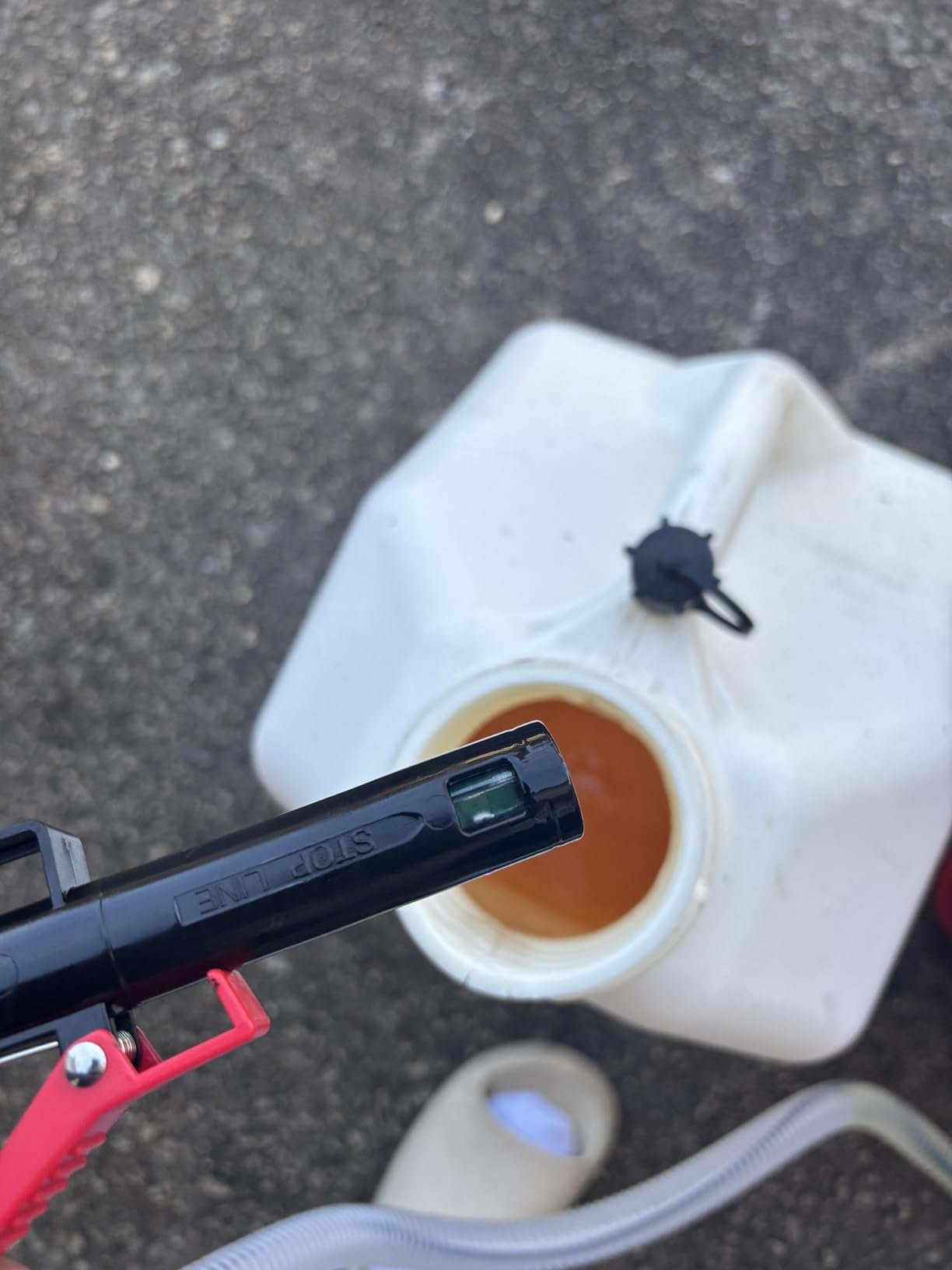 Nice little pump with auto stop Nice little pump with auto stop