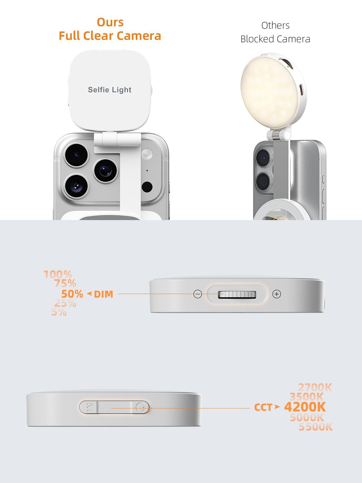 Pro-Grade Lighting and Mirror