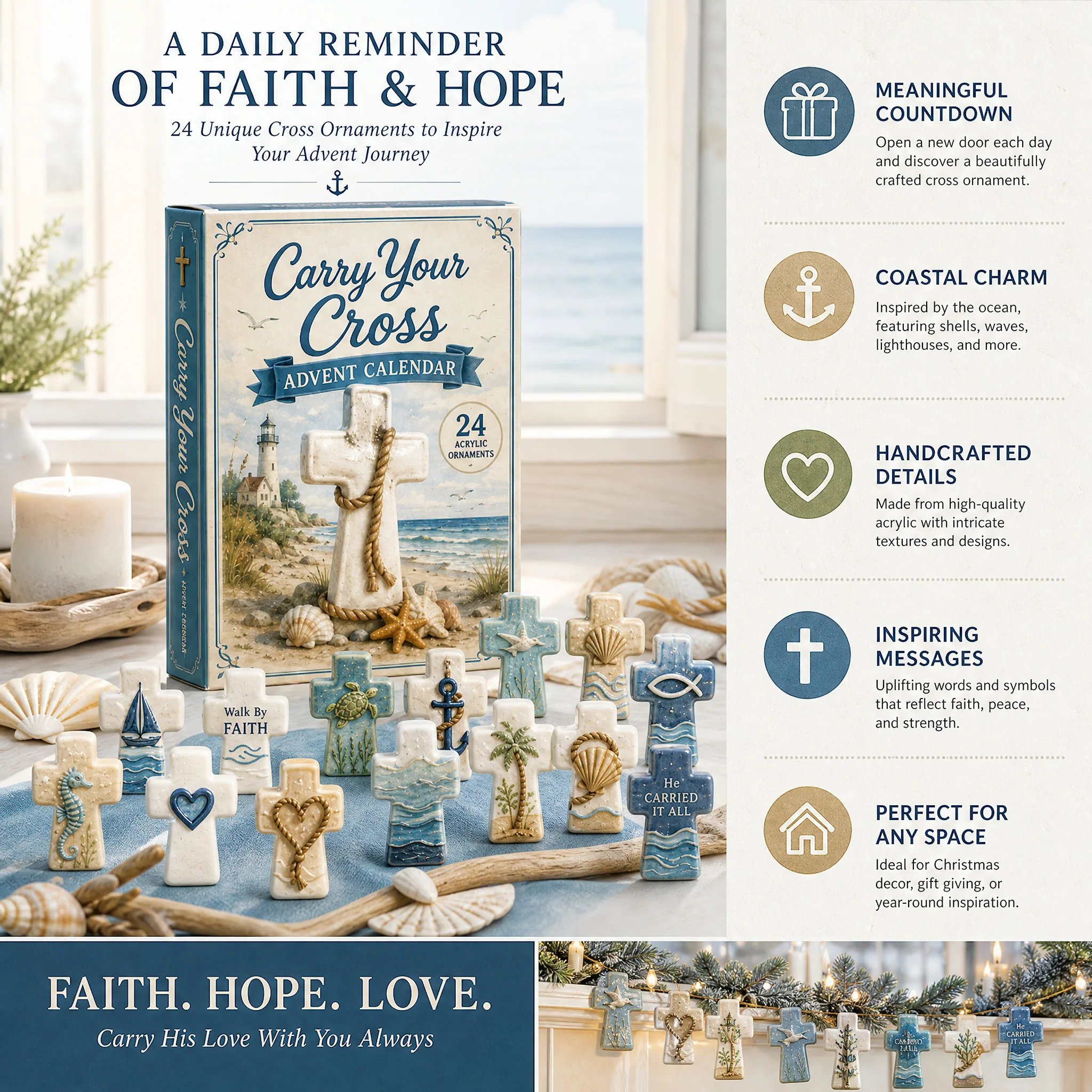 Faith Crosses Advent Calendar 2026