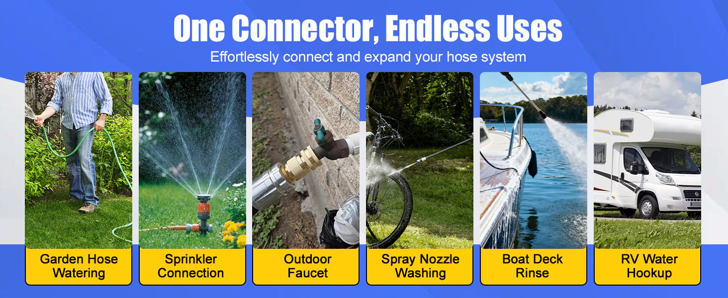 Garden Hose Quick Connect Fittings