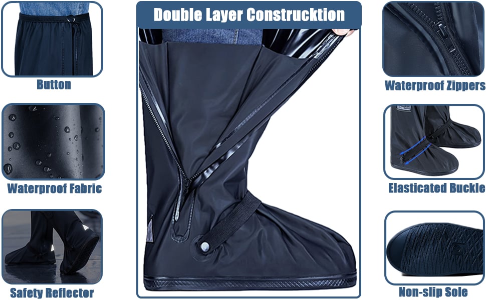 rain shoe covers