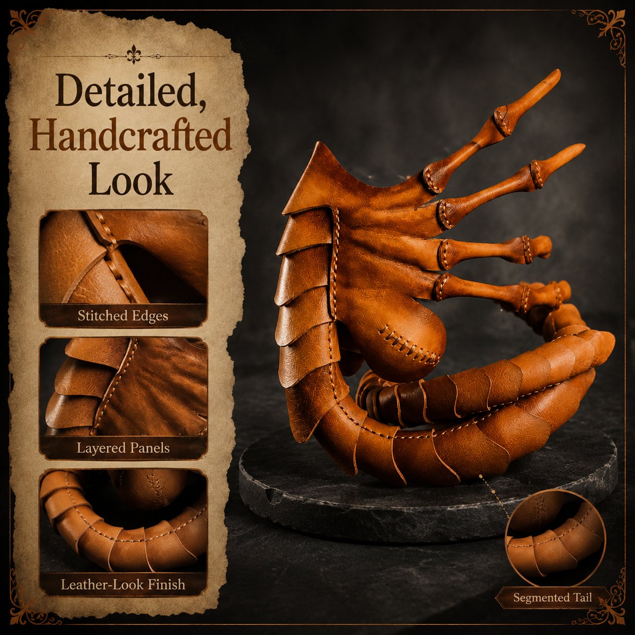 Facehugger mask side profile
