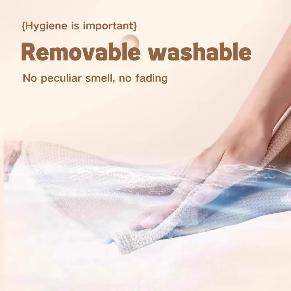 Washable heated shawl blanket