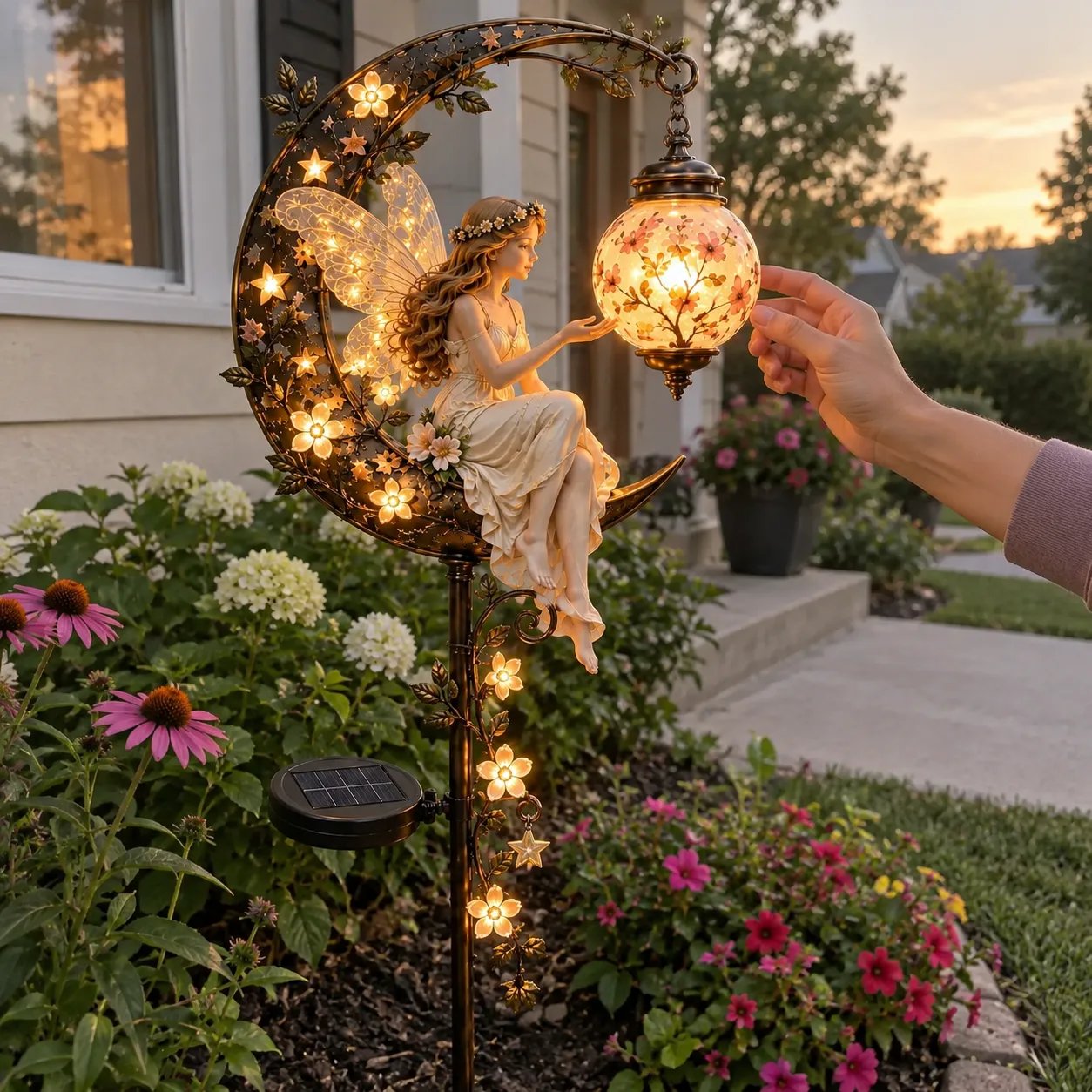 Moonlit Fairy Lantern garden lifestyle image
