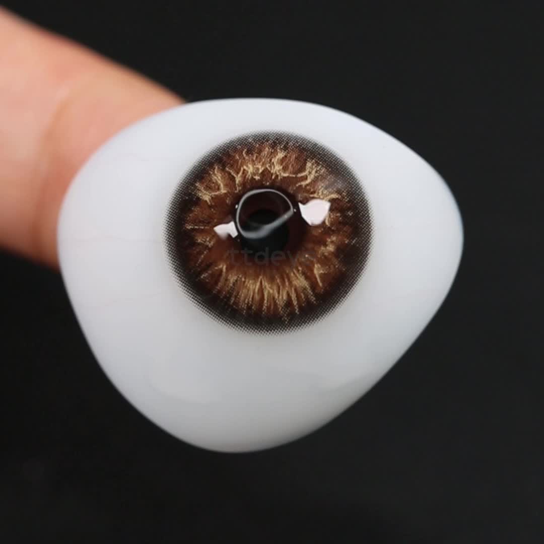 TTDeye Coral Bay Brown Enlarge Colored Contact Lenses