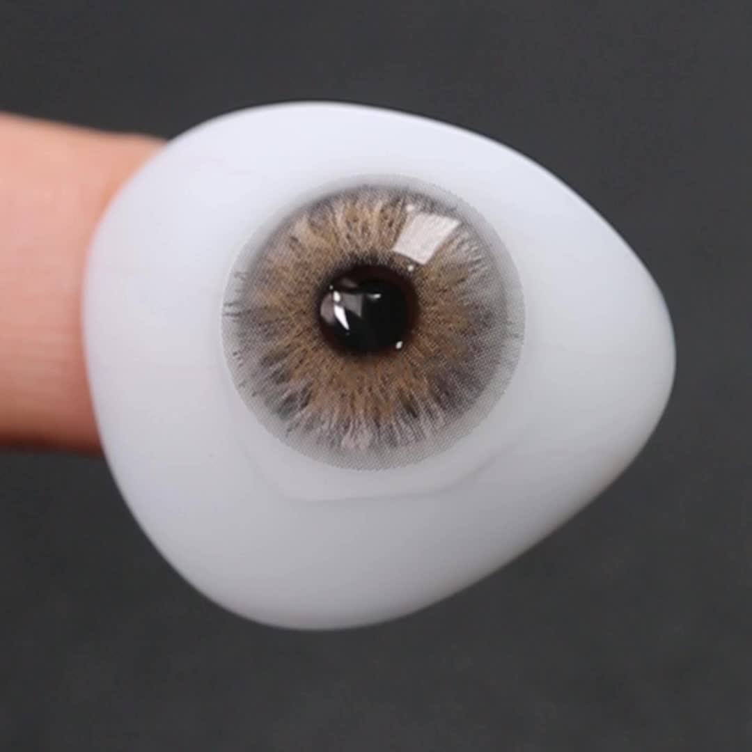 TTDeye Mizzle Grey Natural Colored Contact Lenses