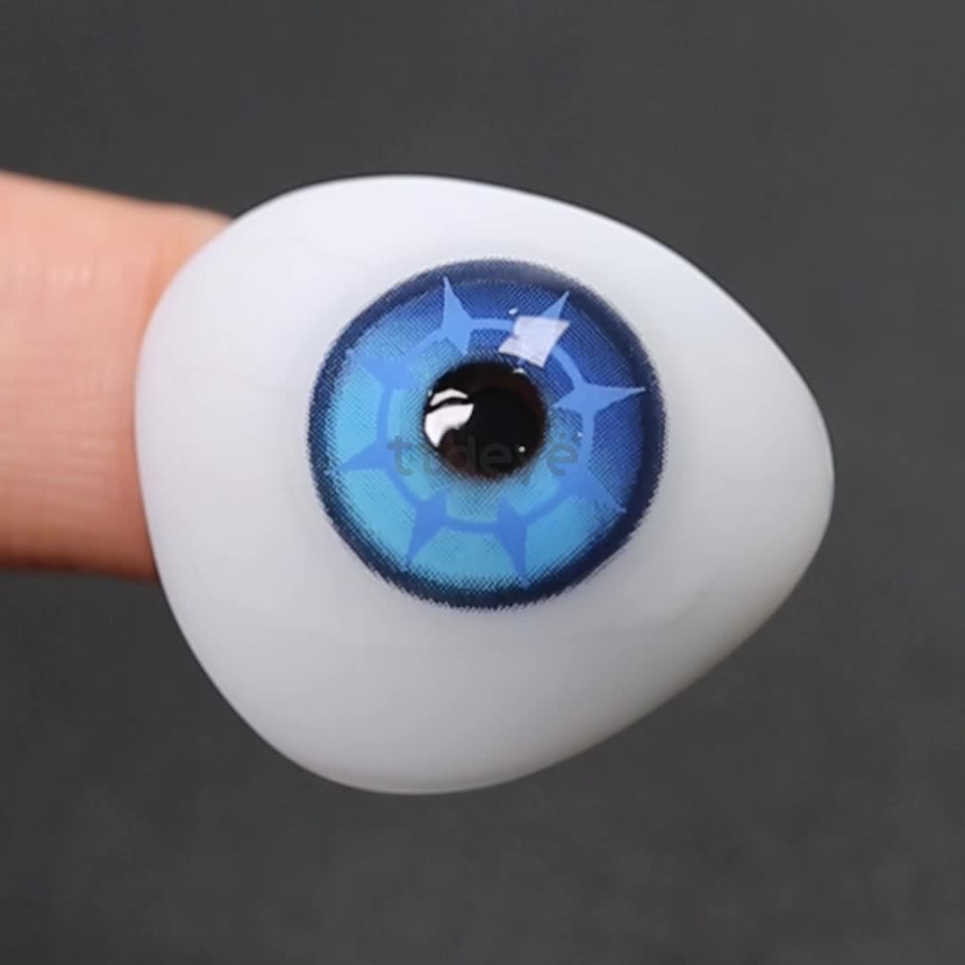 TTDeye Phainon Blue Cosplay Colored Contact Lenses